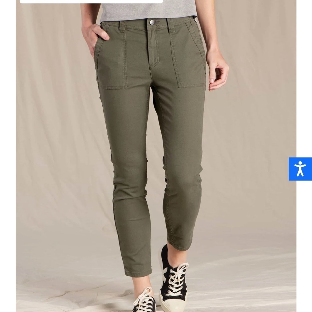 Toad&Co Earthworks ankle pants